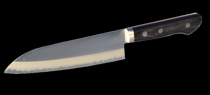 Aogami Japansk Santoku Kniv - Kvalitet til køkkenet!