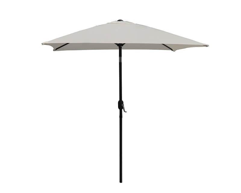 Barcelona Parasol i Aluminium med Tilt 2x2 m Natur