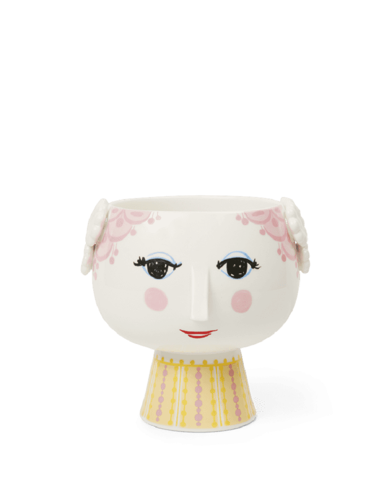 Bjørn Wiinblad Eva Urtepotteskjuler i Pink - Fantastisk Design!