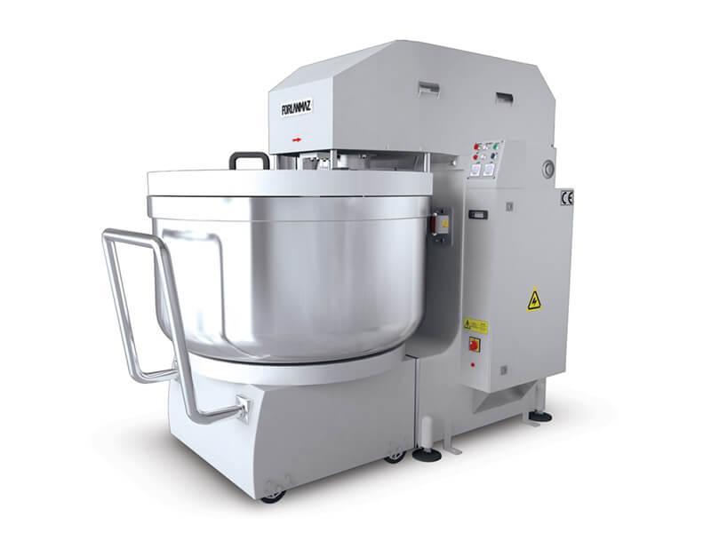 Spiralmixer med mobil skål - 370 liter til dejen