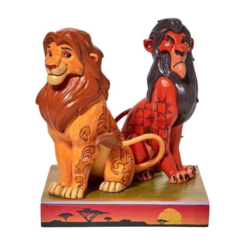 Disney Simba og Scar Figur - Perfekt til Løvernes Konge Fans