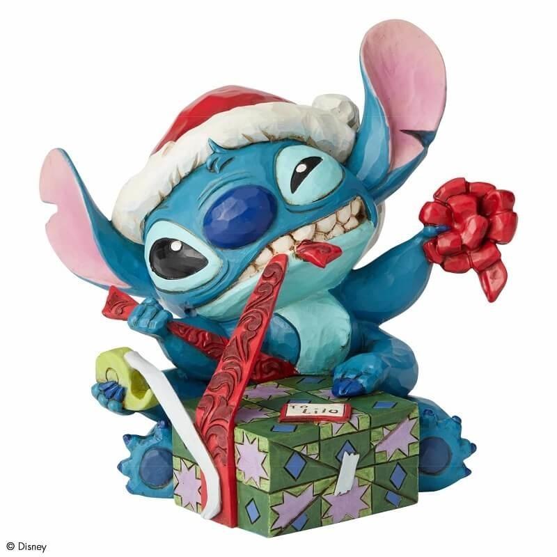 Disney Stitch Pakker Julegave Figur "Bad Wrap"