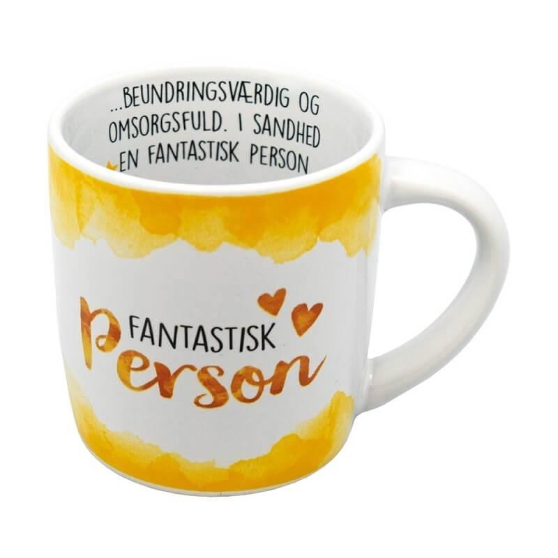 Enjoy Mug Krus Fantastisk Person