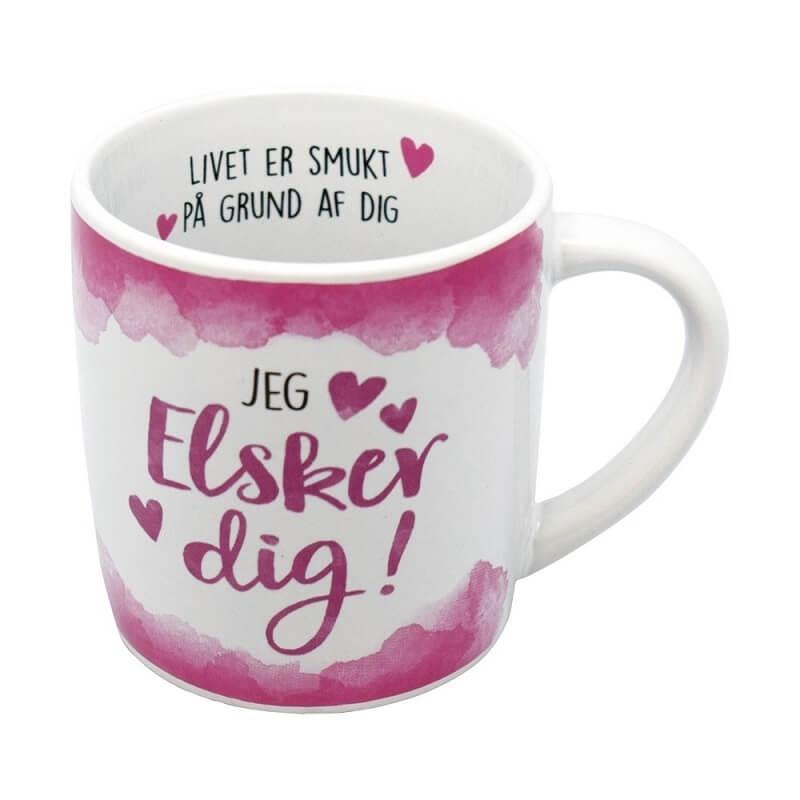 Enjoy Krus - Jeg Elsker Dig - Perfekt Gaveidé!