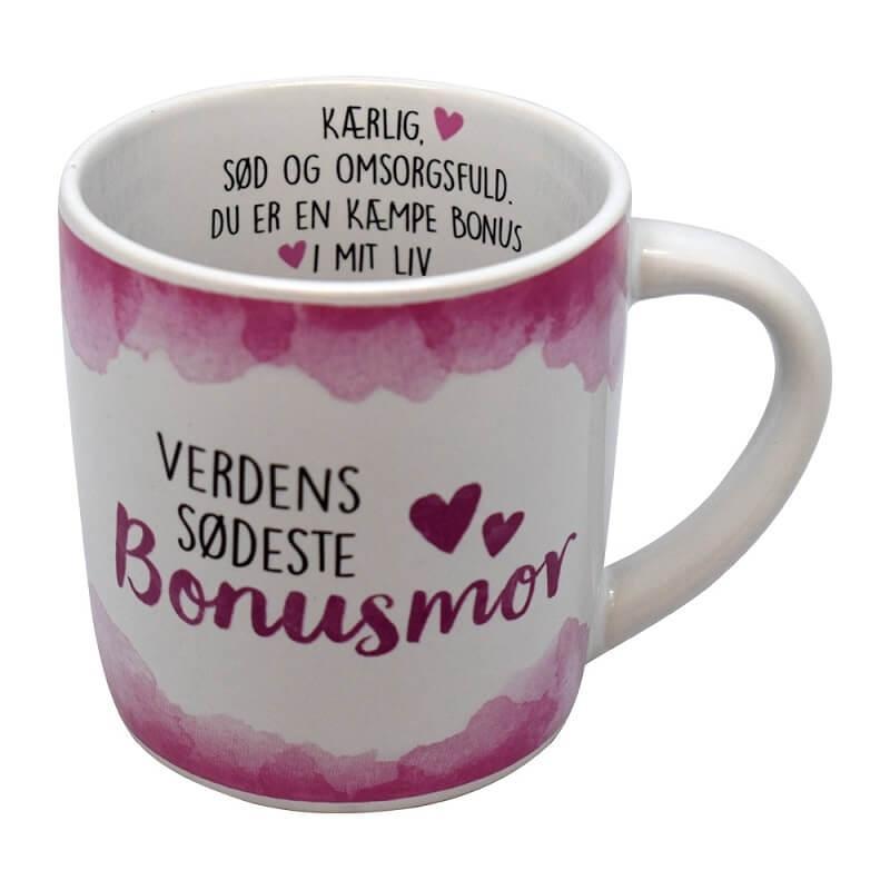 Enjoy Mug Krus Verdens Sødeste Bonusmor