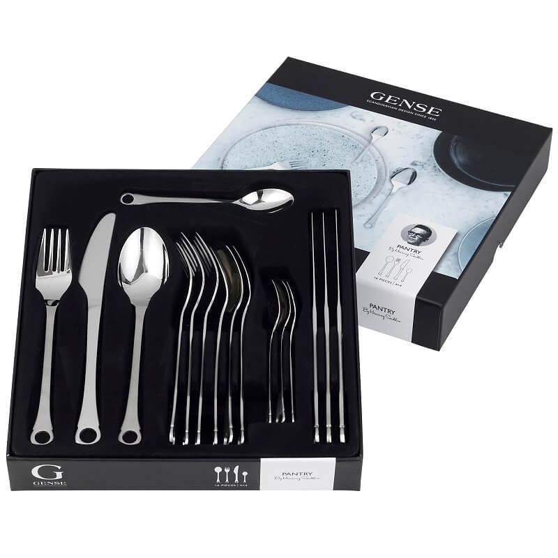 Gense Pantry Bestiksæt 16 Dele Mat Stål
