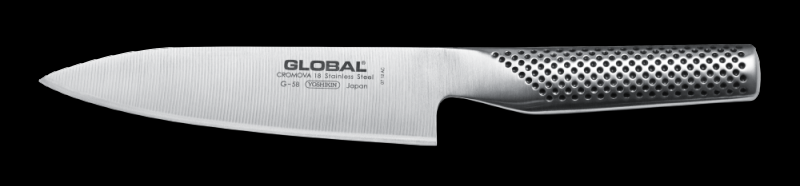 Global G 58 Kokkekniv - Spids og skarp til køkkenet!
