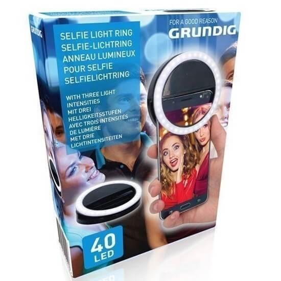 Grundig Selfie Lysring - Perfekte Selfies Hver Gang!