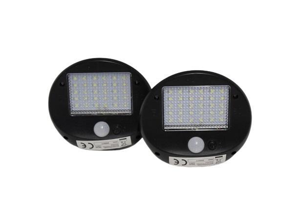 Grundig Solar Væglampe 2 Stk - Perfekt til Haven!