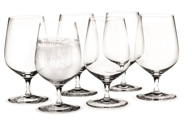 Holmegaard Cabernet Vandglas På Fod 6 Stk