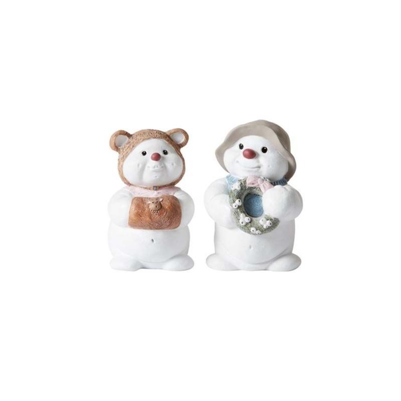 Klarborg Snemænd Gertrud & Ejvin 2021 - Nissefigurer