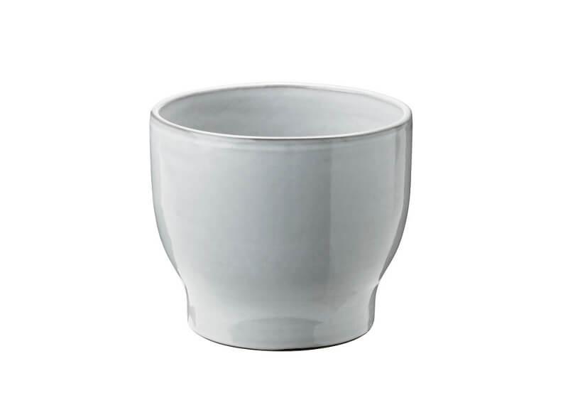 Knabstrup Urtepotteskjuler 14,5 cm - Hvid Keramik