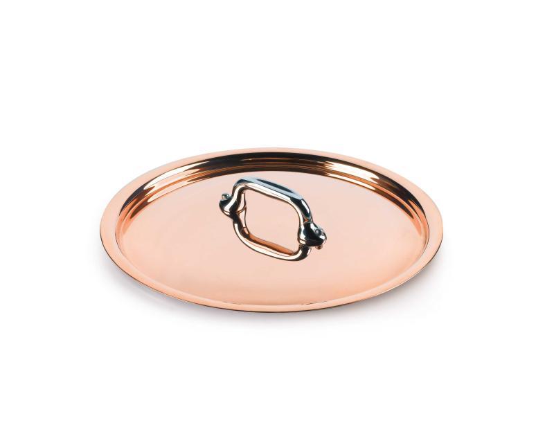 Mauviel Kobber Låg 18 Cm - Elegant og Holdbart Køkkenlåg