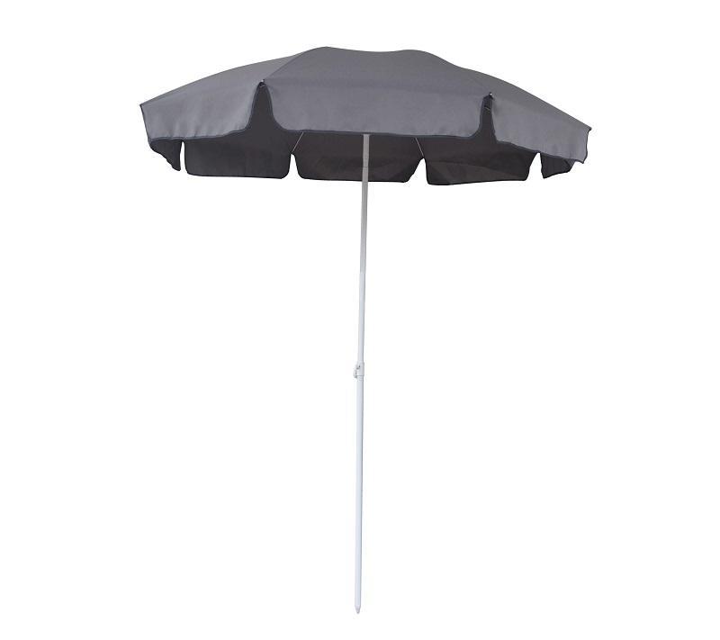 Hvid Parasol med Tilt 180 cm - Perfekt til Sommeren