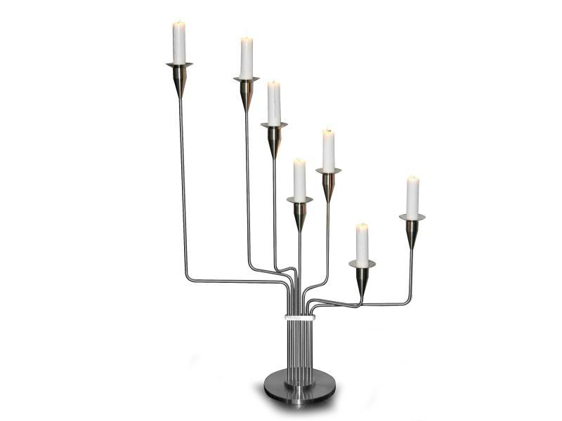 Piet Hein Lysestage Karlsvognen Stål