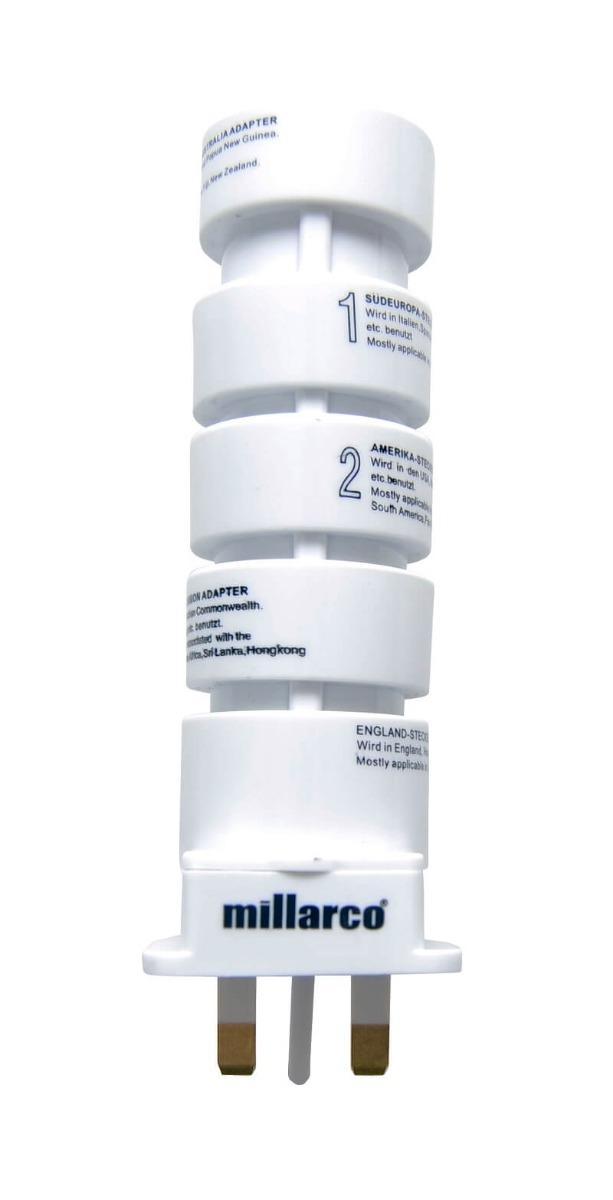 Rejseadapter   5 I 1