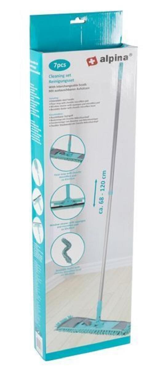 Effektivt 7-dele Rengøringssæt fra Alpina til dit hjem