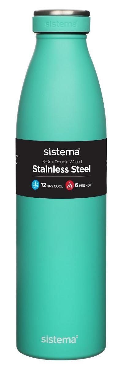 Sistema Stainless Steel Drikkeflaske 750 Ml   Turkis