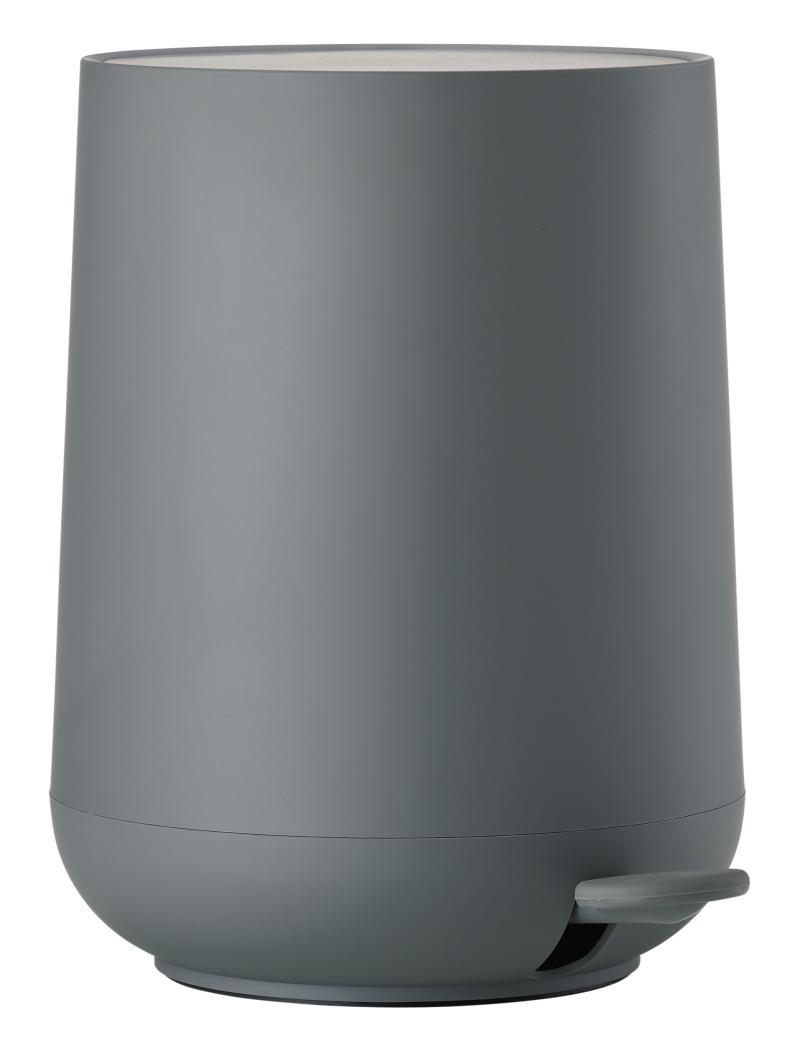 Zone Nova Pedalspand i Grå - Elegant og Lydløs Løsning