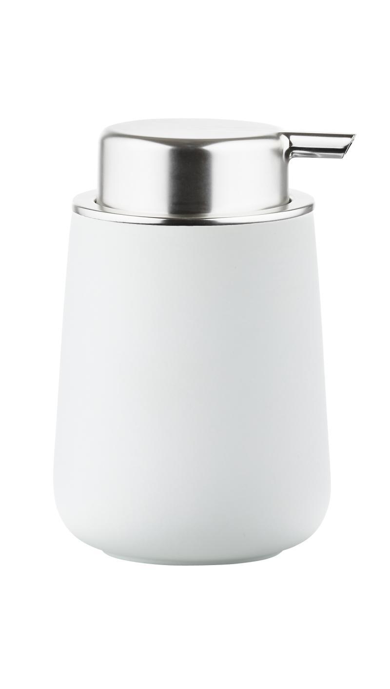Zone Nova Sæbedispenser i Hvid - Elegant Design til Badeværelset