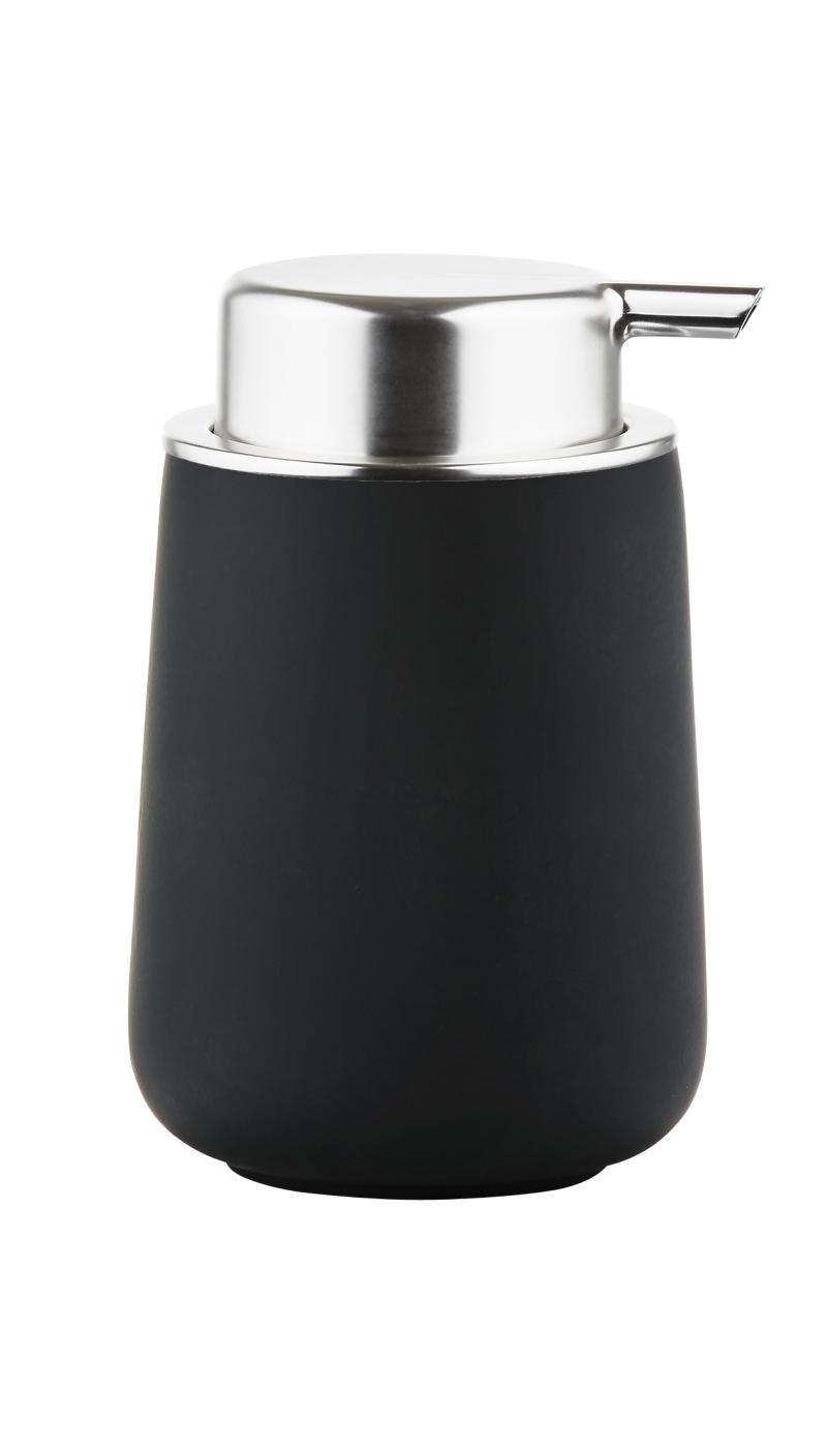Zone Nova Sæbedispenser i Sort - Elegant Badeværelsesdesign