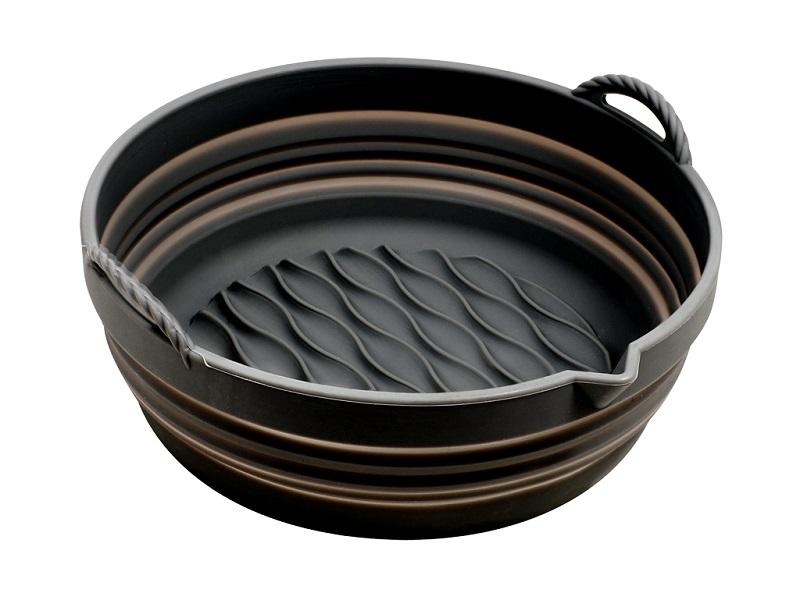 Foldbar Silikone Bradepande til Airfryer - Sund Mad!