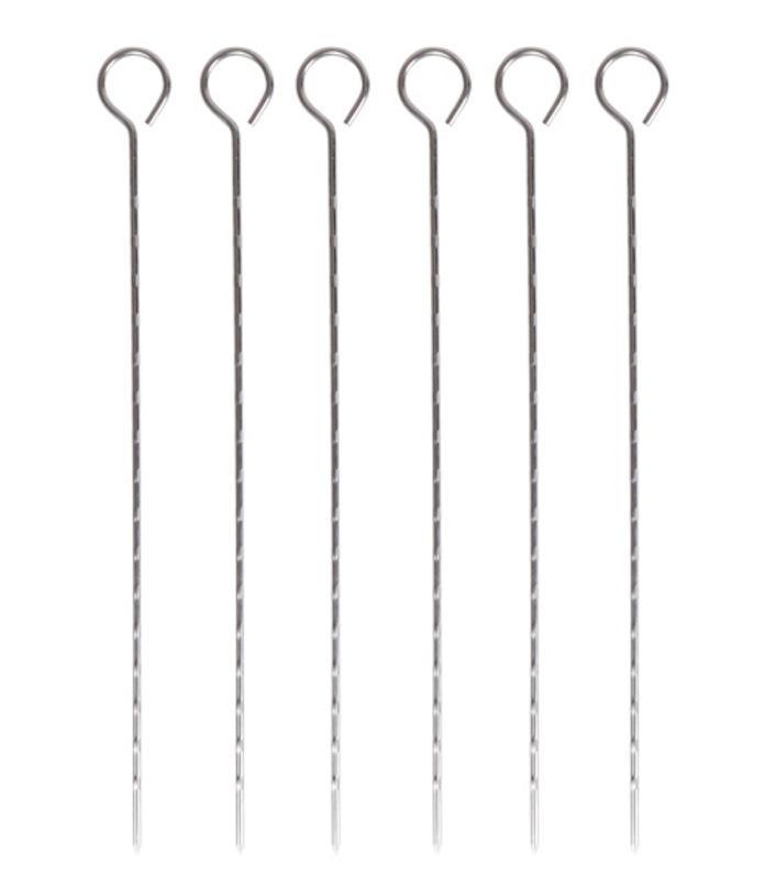 Airfryer Madspyd i Stål - 6 Stk til Sund Madlavning