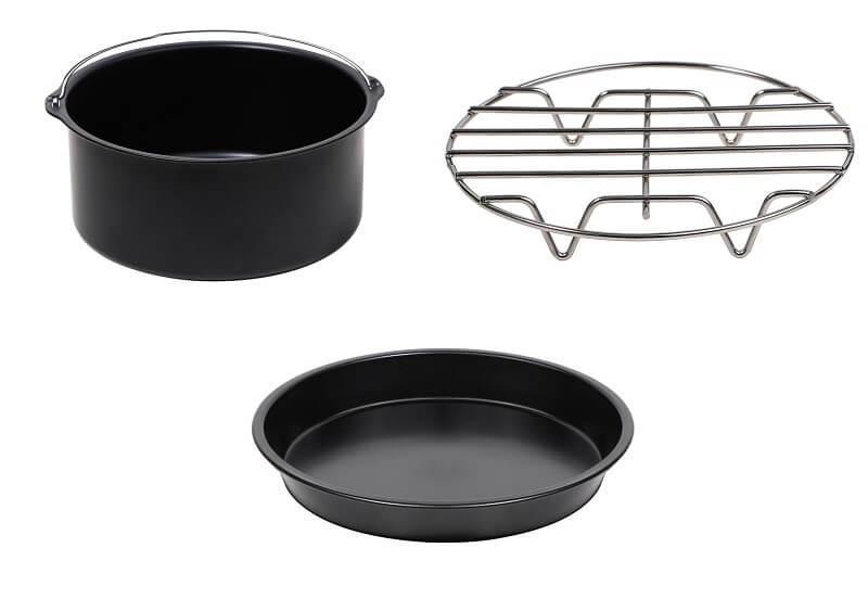 Airfryer Tilbehørssæt 3 Dele fra Conzept - Udsalg!