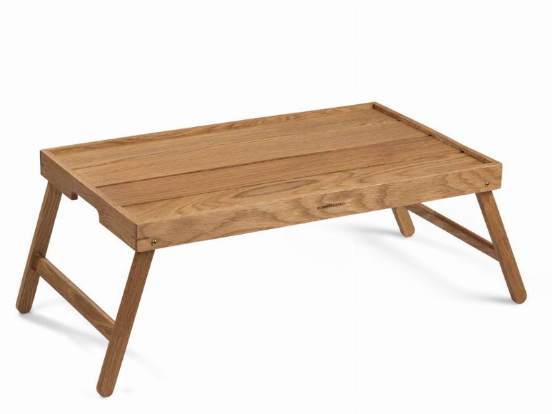 Blomsterberg Serveringsbakke i Eg - Perfekt til Morgenmad