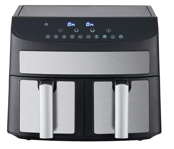 Deski Dual Airfryer 2 x 3,8L 2400 Watt - Madlavning Revolution!