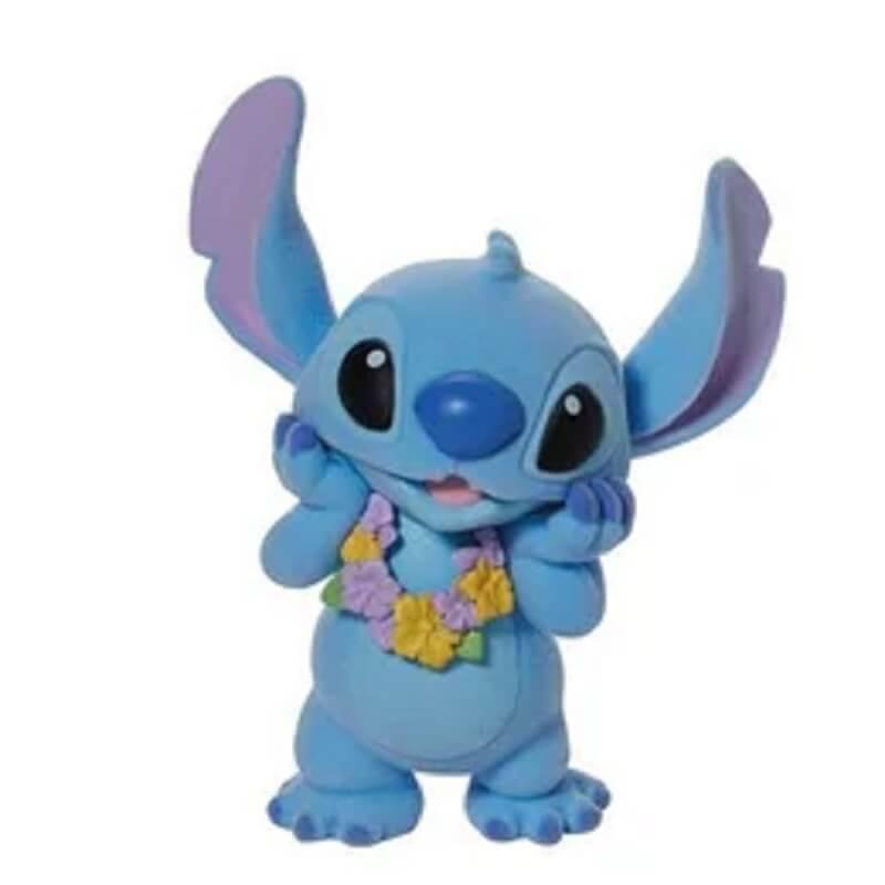 Disney Flocked Stitch Figurine H9 Cm