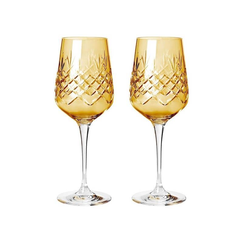 Frederik Bagger Crispy Citrine Vinglas 45cl Gul 2 Stk