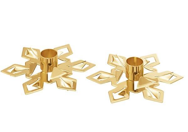 Georg Jensen Jul 2024 Kertelysestage Snefnug - 2 Stk.