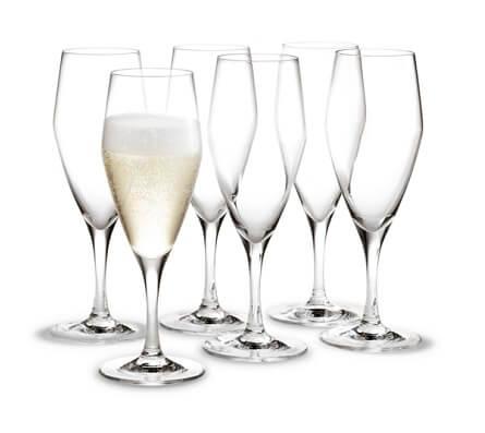 Holmegaard Perfection Champagneglas 23cl 6 Stk