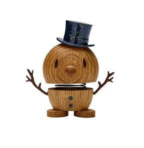 Hoptimist Snemand i Eg - Lille Juledekoration