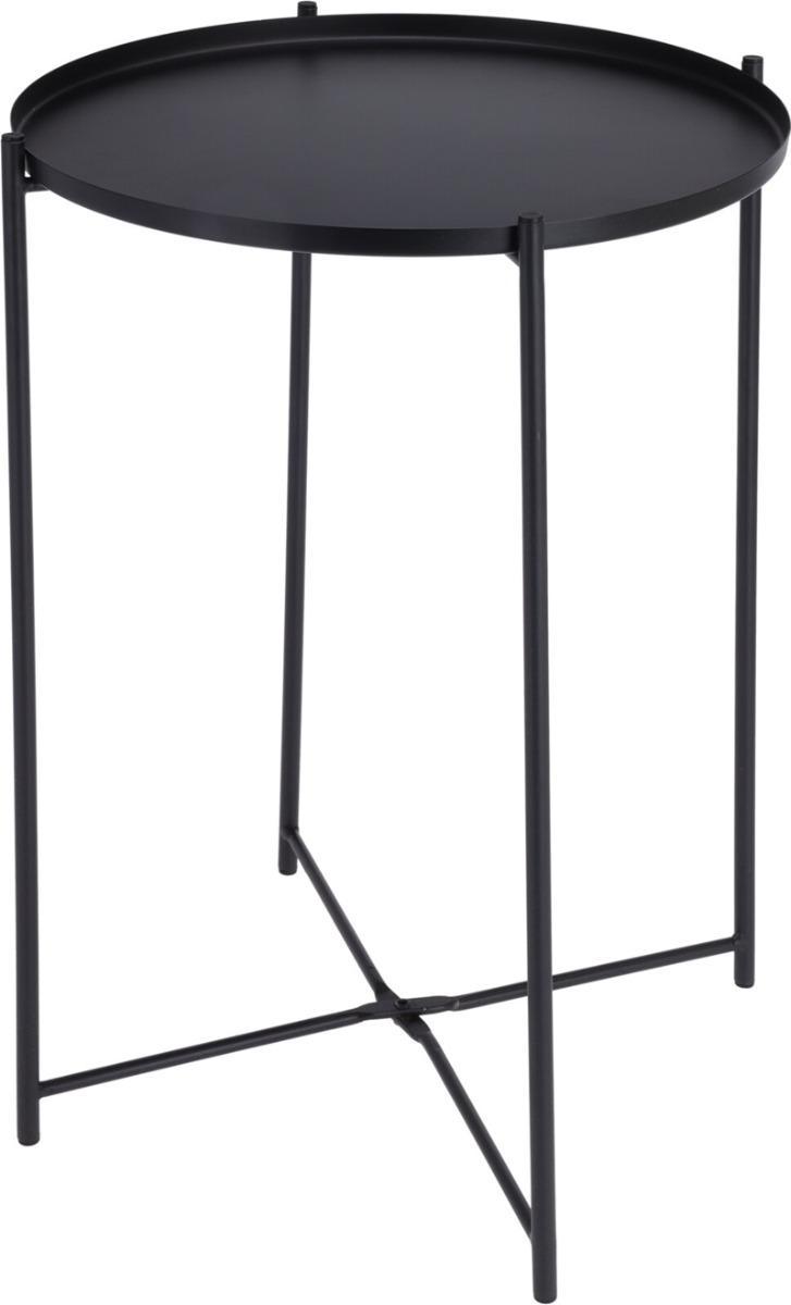 Koopman Sort Bord Ø35cm H47cm - Stilfuldt Møbel til Hjemmet