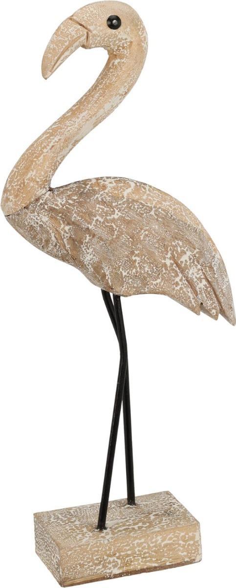 Koopman Flamingo Figur - Elegant Dekoration H39 Cm