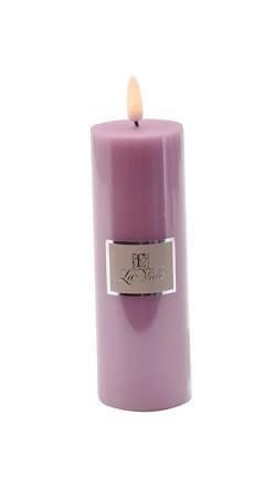 La Vida Lyselilla Bloklys H15 Ø5 cm - Skab Stemning