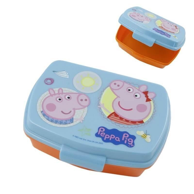 Madkasse Gurli Gris - Blå og Orange til Børn