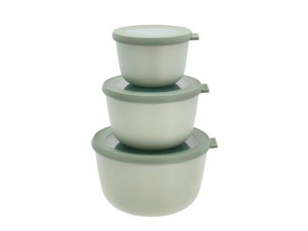 Mepal Cirqula Høj Skålesæt 3 Stk  Nordic Sage