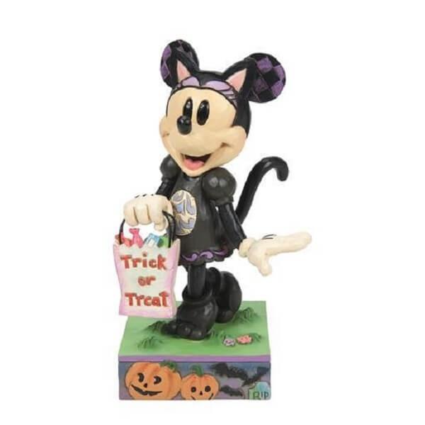 Minnie Mouse Halloween Figur som Sort Kat - Dekoration