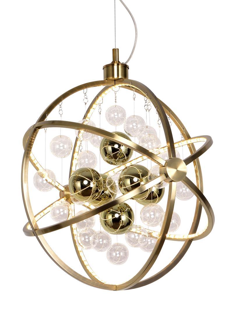 Nielsen Light Galaxy Pendel i Messing - Fantastisk tilbud!