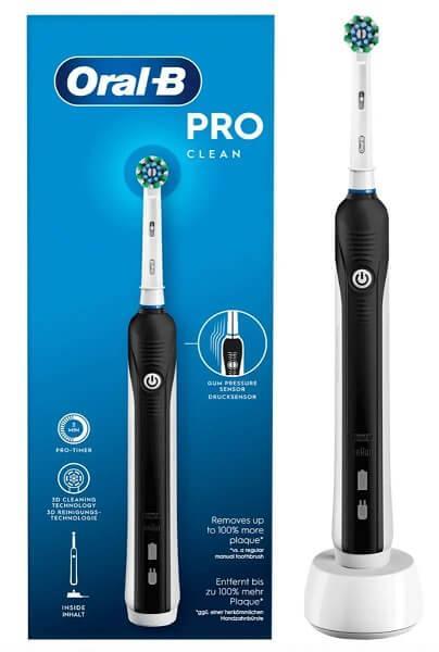Oral B Tandbørste Pro Clean Black Ca