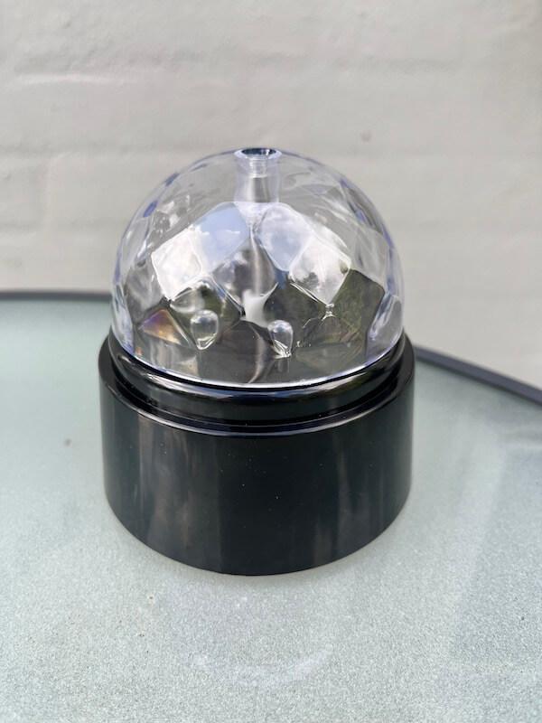 Roterende Diskolampe til Batteri – Skab Feststemning!