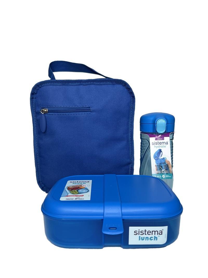 Sistema Lunchtime Blå - Den Perfekte Madkasse til Frokost!
