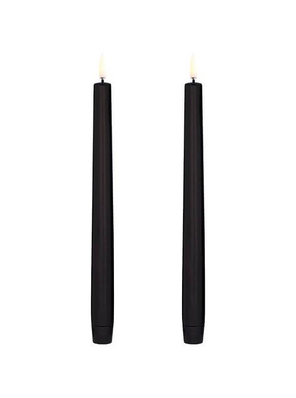 Uyuni LED Kronelys i Sort - 2 Stk til Elegant Belysning
