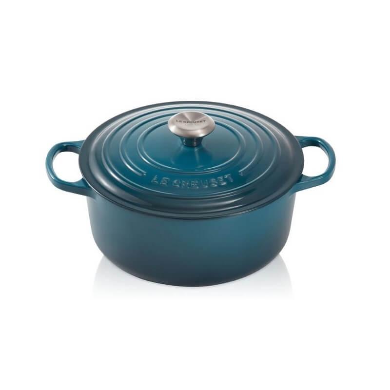 Le Creuset Støbejernsgryde 24 Cm Signature Deep Teal