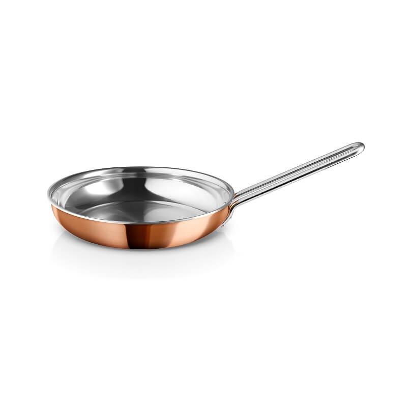 Eva Trio Kobber Stegepande 24 Cm