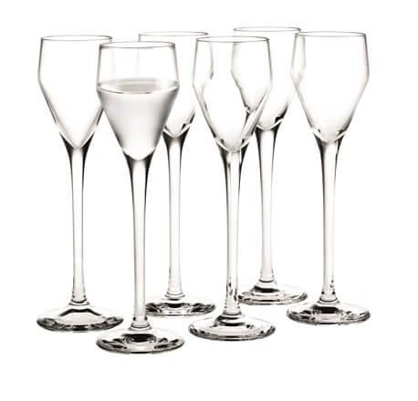 Holmegaard Perfection Snapseglas 6 Stk