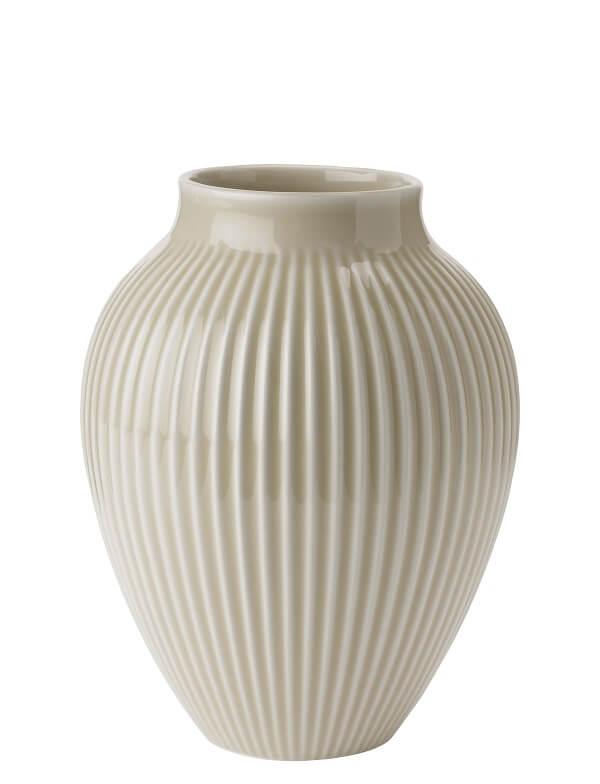 Knabstrub Vase H20 Cm Sand